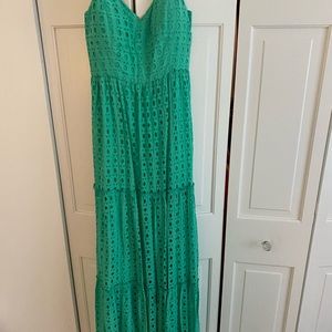 Adorable green Lilly maxi dress